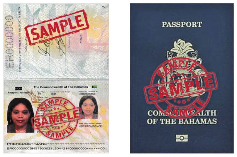 BAHAMASPASSPORTSAMPLE Ministry of Foreign Affairs The Commonwealth