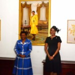 (L-R): H.E. the Most Honourable Dame Sandra Prunella Mason, President of Barbados, and H.E. Leslia Miller-Brice, High Commissioner to Barbados